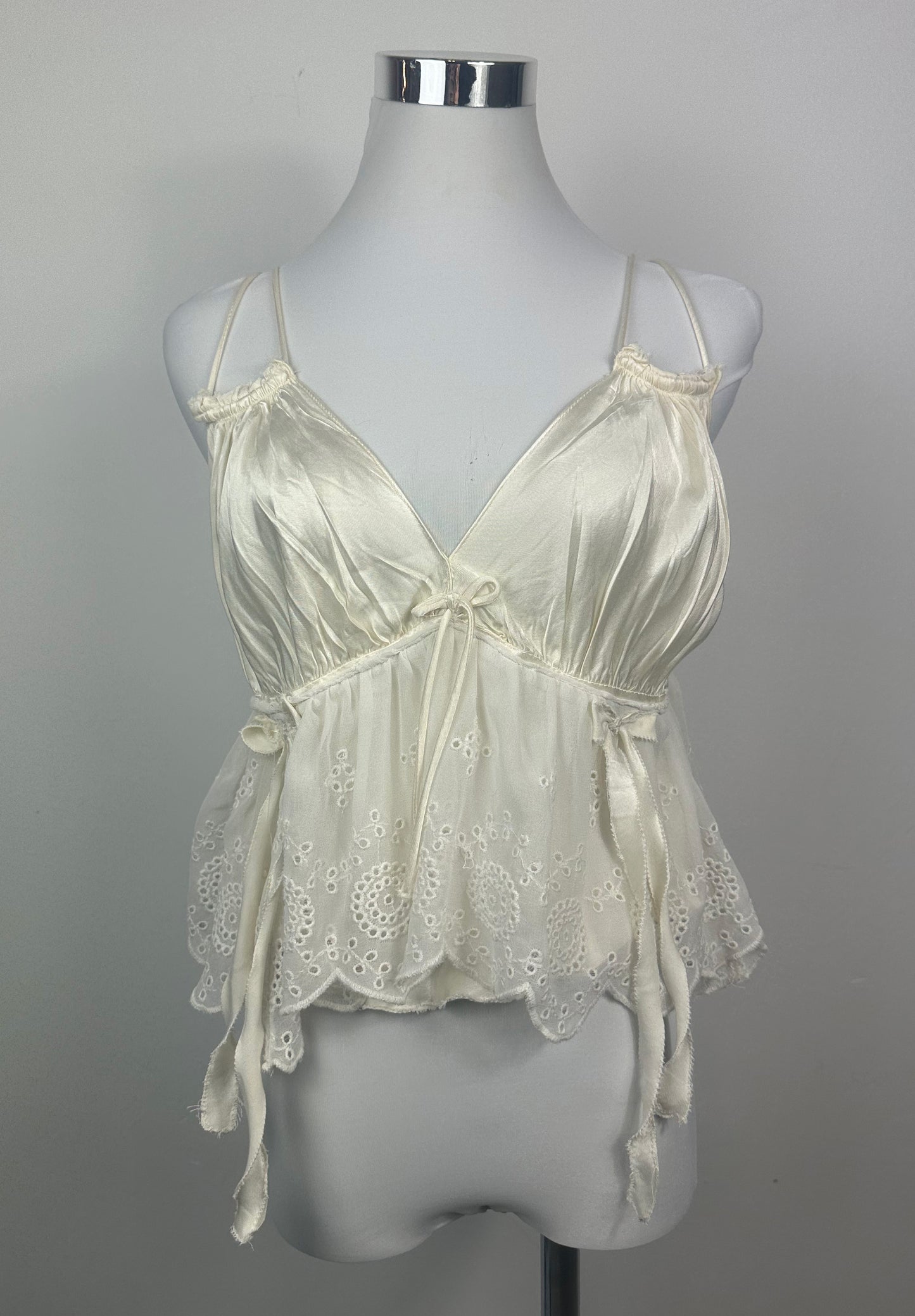 BOHO VINTAGE TOP CREME