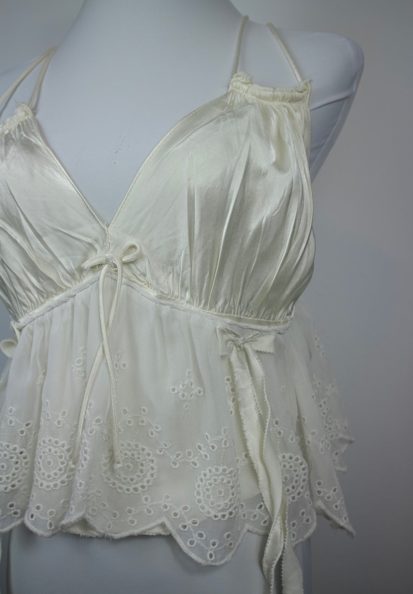 BOHO VINTAGE TOP CREME