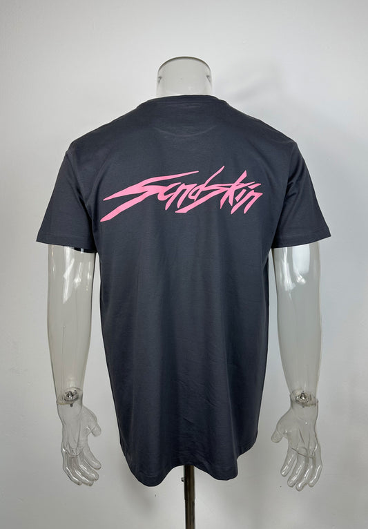 T-Shirt GREY ROSE ORGANIC